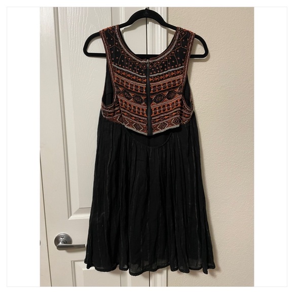 Free People Aztec Bib Dress - Picture 3 of 16